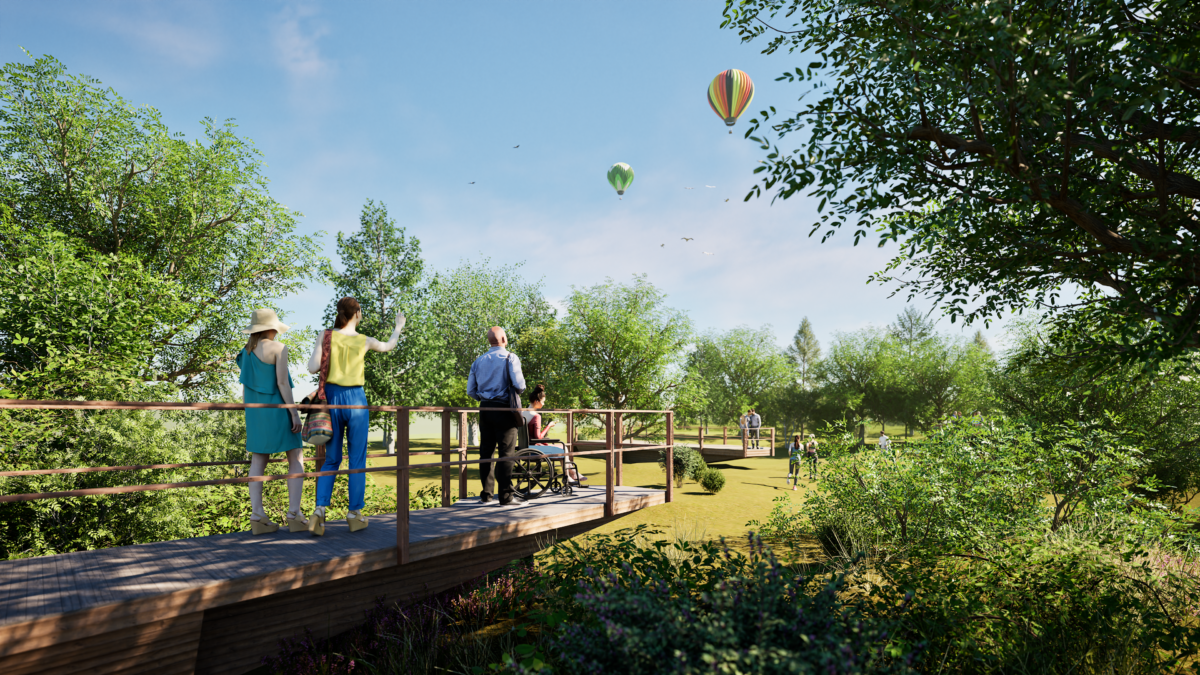 Park Białe Morza w Krakowie